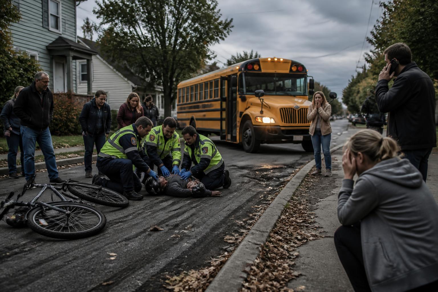 un cycliste victime d'un accident tragique à chelsea, fauché par un autobus scolaire dans l'outaouais. retour sur les circonstances et les conséquences de cet événement.