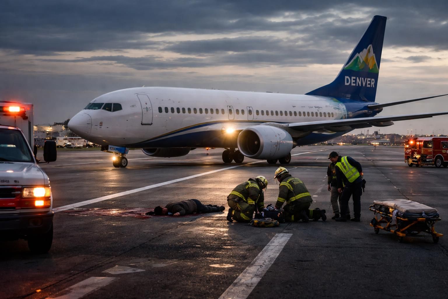 tragédie à l'aéroport de denver : un piéton a été mortellement heurté par un avion sur la piste, suscitant une enquête sur les circonstances de l'accident.