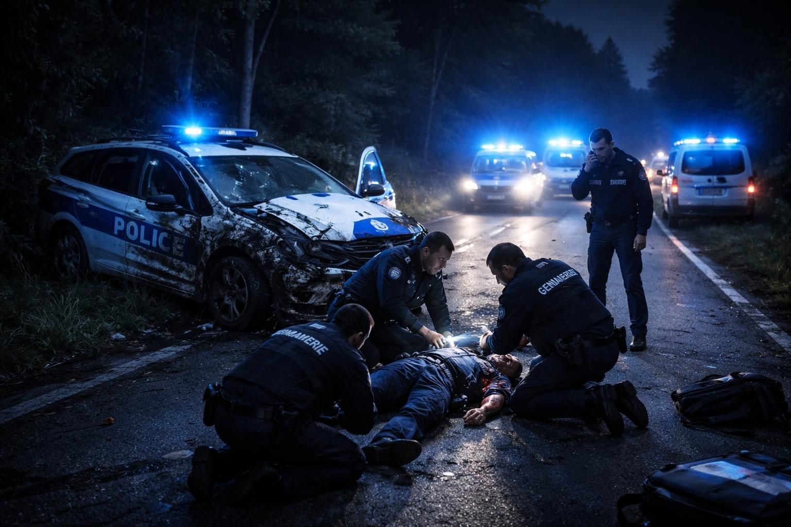 tragédie en meurthe-et-moselle : un gendarme perd la vie après avoir été percuté par une voiture lors d'une intervention d'urgence. retour sur les circonstances de cet accident dramatique.