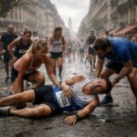un tragique drame secoue la pyrénéenne à paris : un coureur victime d'un malaise en pleine course succombe. retour sur cet événement bouleversant.