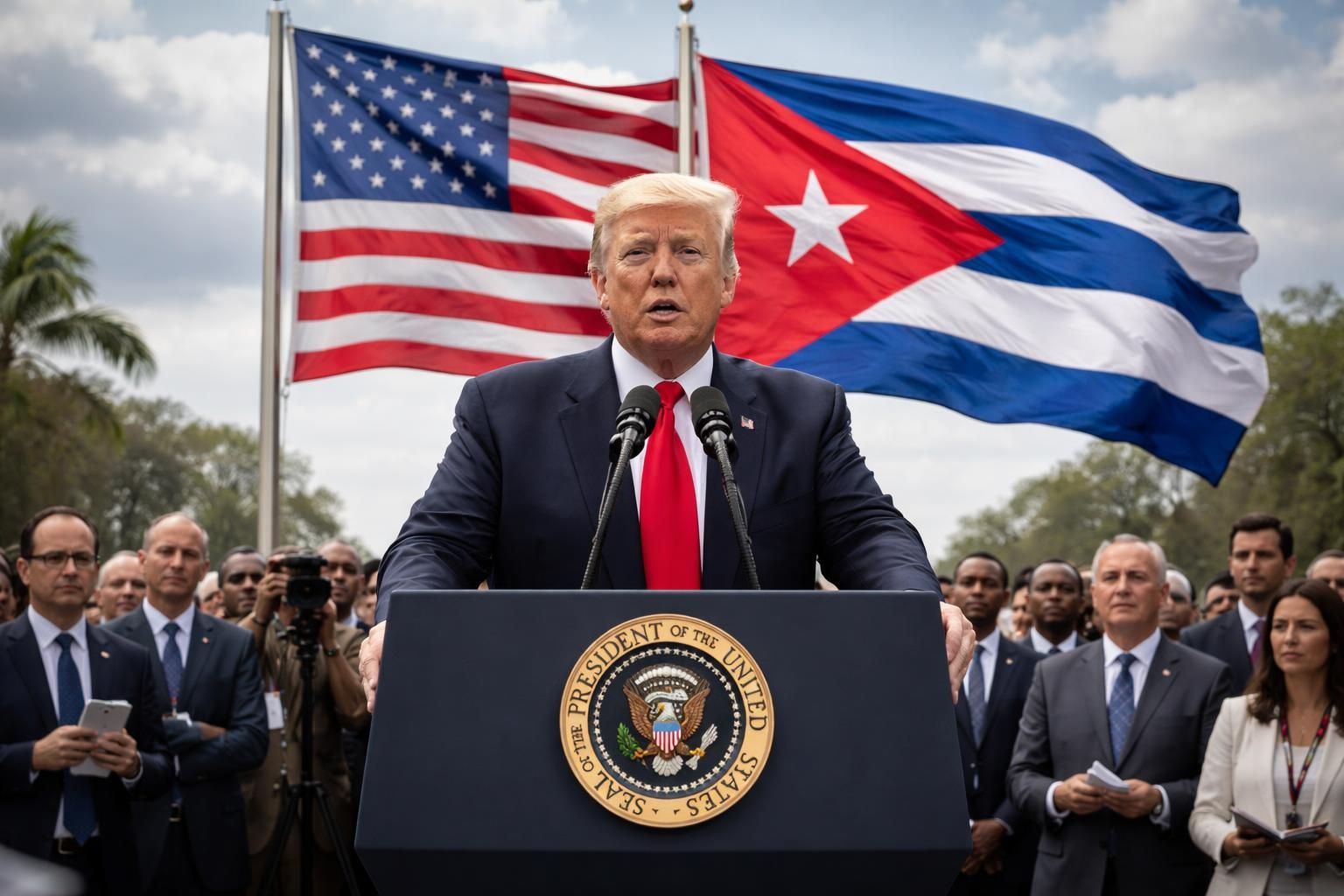 découvrez comment l'engagement de trump à « libérer » cuba marque le début d'un nouveau chapitre géopolitique. analyse et enjeux sur bfm le 21/05.