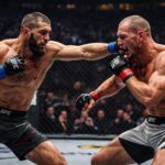 découvrez les résultats complets et l'analyse du combat explosive entre khamzat chimaev et sean strickland lors de l'ufc 328. suivez toute l'actualité en direct sur actumma.