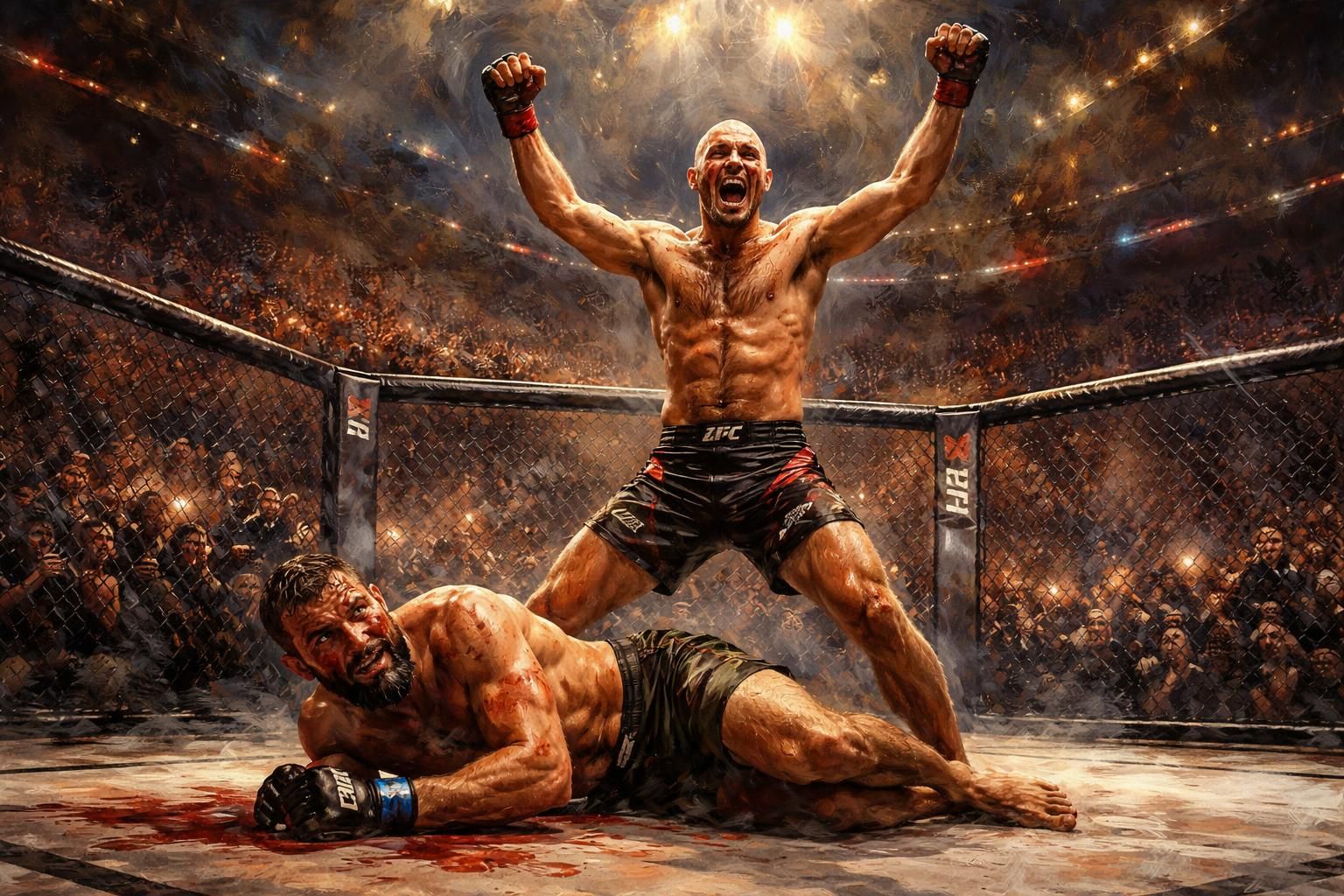 revivez l'exploit de sean strickland à l'ufc 328 en dominant khamzat chimaev lors d'un combat intense et spectaculaire.