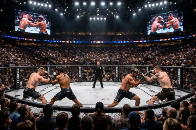 UFC-Perth-en-direct-suivez-tous-les-combats-dont-Della-Maddalena-vs-Prates-et-Dariush-vs-Sallkild-en-live-sur-RMC-Sport-640x427 Roland-Garros 2026 : Jannik Sinner affronte Clément Tabur au premier tour mardi 26 mai