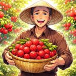 un agriculteur de thanh ha présente une nouvelle variété de litchi innovante, vendue à 400 000 vnd le kilo, alliant qualité exceptionnelle et goût unique.