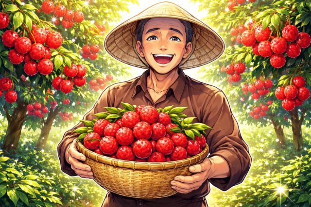 Un-agriculteur-de-Thanh-Ha-lance-une-variete-innovante-de-litchi-se-vendant-a-400-000-VND-le-kilo-640x427 En janvier, découvrez ces 6 plantes incontournables à tailler dans votre jardin (et celles à laisser tranquilles