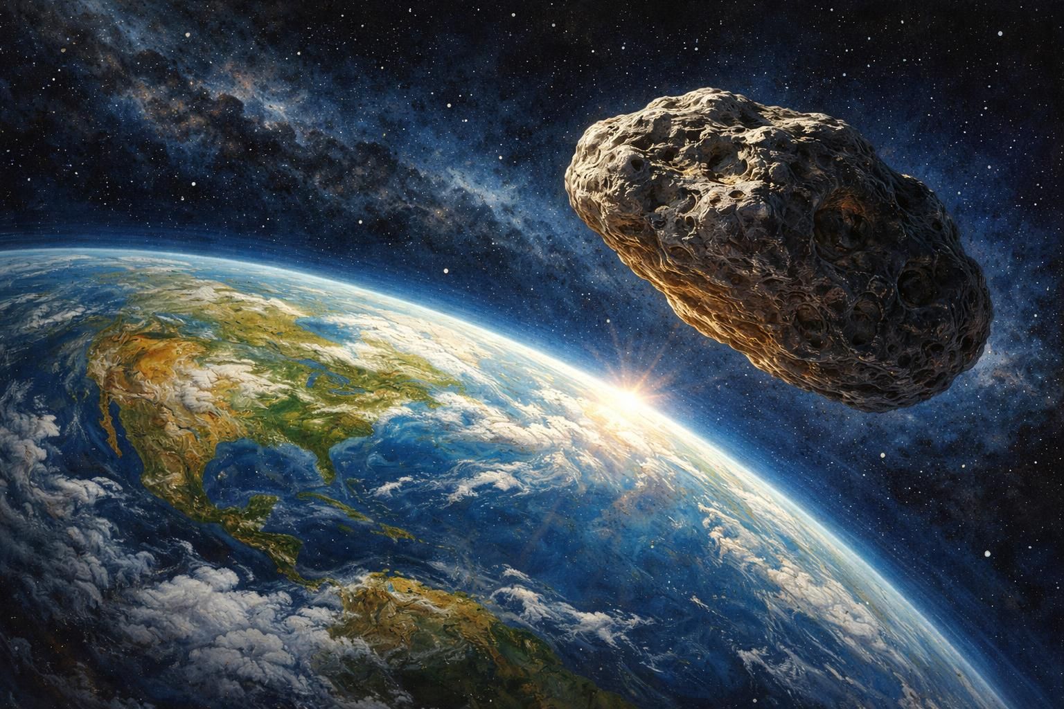 découvrez les détails sur le nouvel astéroïde détecté récemment qui est passé tout près de la terre sans représenter de danger, sur asatunews.co.id.