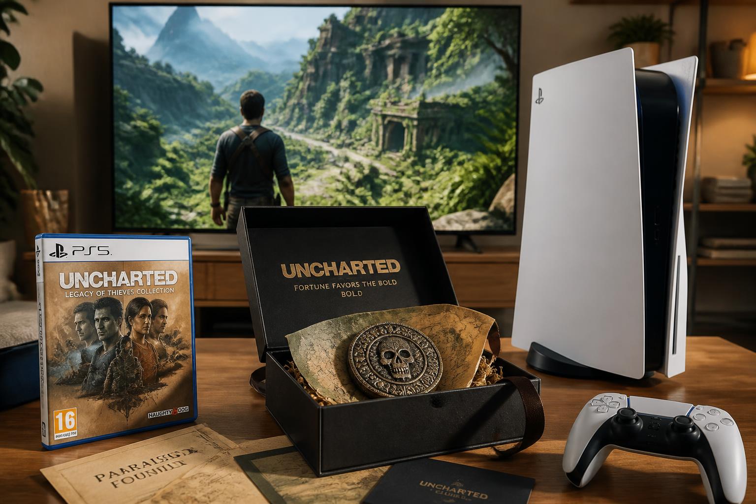 découvrez le grand retour de la saga uncharted sur ps5 avec une surprise exclusive offerte à tous les joueurs. ne manquez pas cette actualité incontournable sur la crème du gaming !
