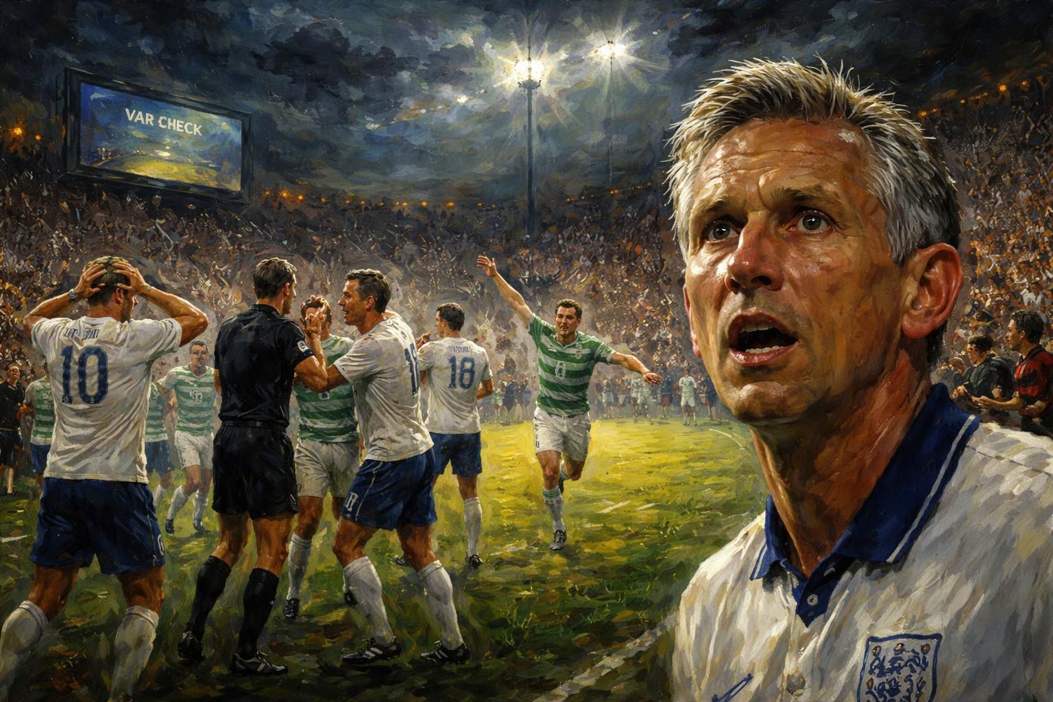 découvrez la polémique explosive après le but gagnant du celtic à la 110e minute, avec gary lineker et l’écosse choqués par une décision var controversée. regardez la vidéo et suivez les réactions.