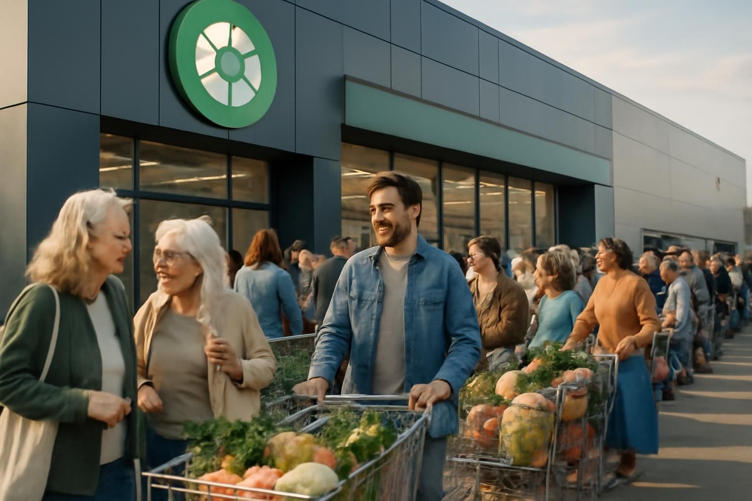 découvrez comment cette enseigne antigaspi connaît un succès incroyable avec une heure d'attente avant la caisse, séduisant de plus en plus de consommateurs engagés.