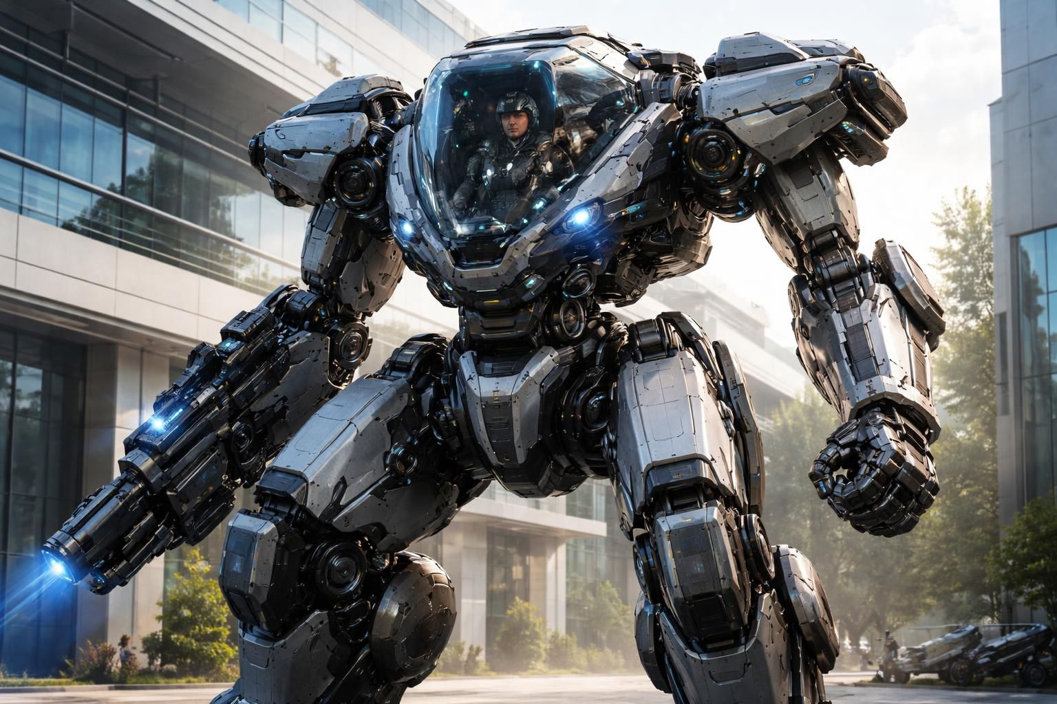 découvrez le gd01 de unitree robotics, le premier mecha pilotable révolutionnaire, présenté par asatunews.co.id. plongez dans l'innovation robotique exceptionnelle.
