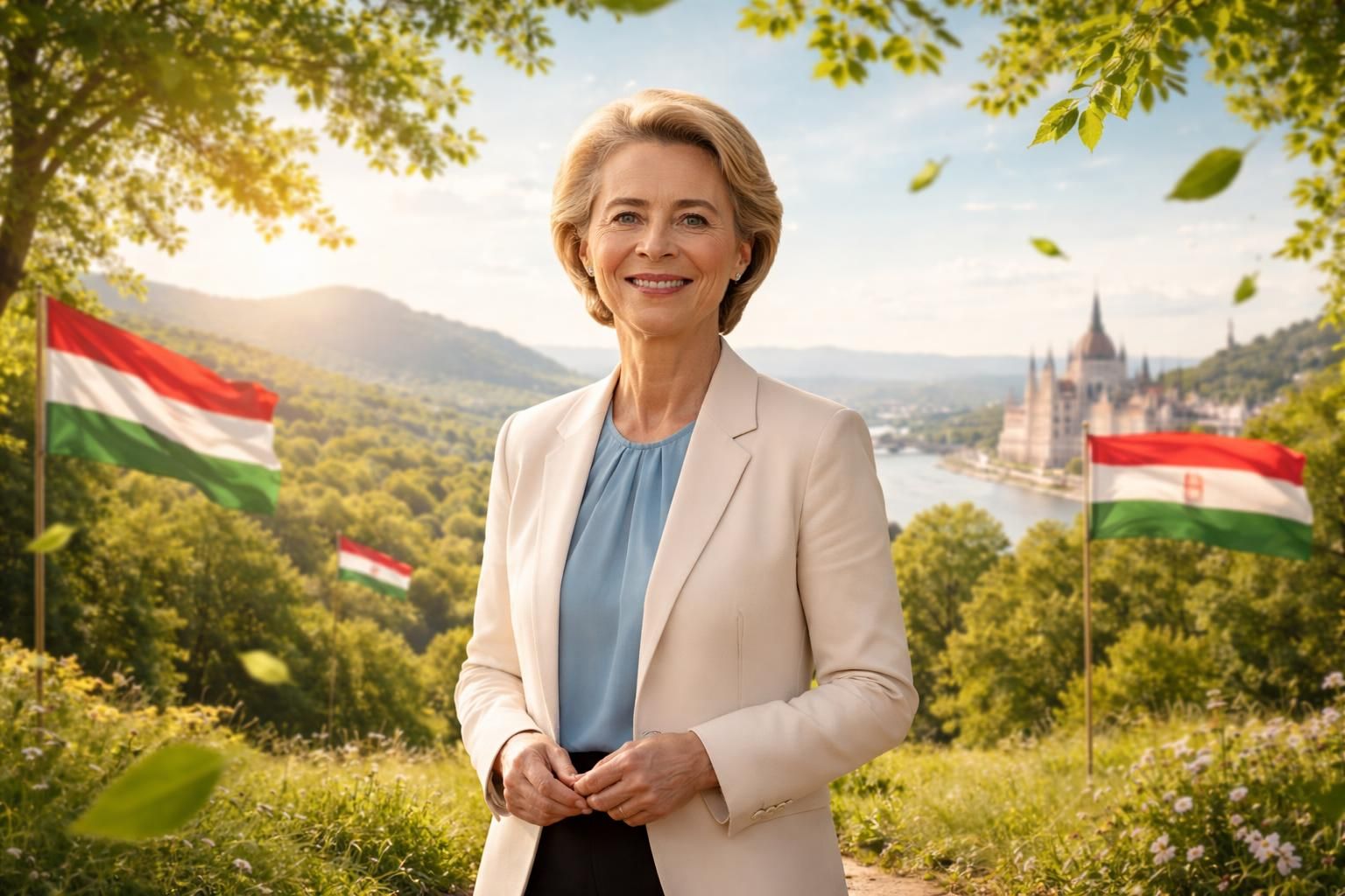 ursula von der leyen célèbre le renouveau et les changements positifs qui traversent la hongrie, mettant en lumière un souffle d'espoir et de transformation dans le pays.