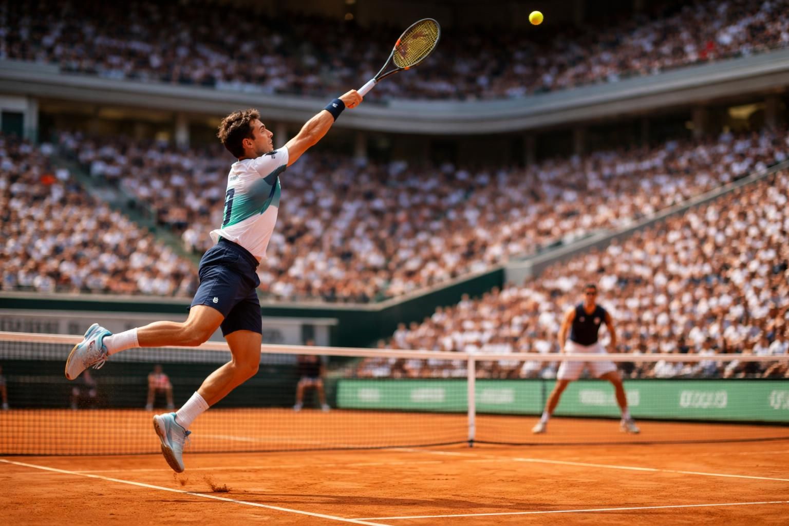 revivez le lob spectaculaire de matteo arnaldi lors du 3e tour messieurs à roland-garros, une action impressionnante à ne pas manquer sur france tv.