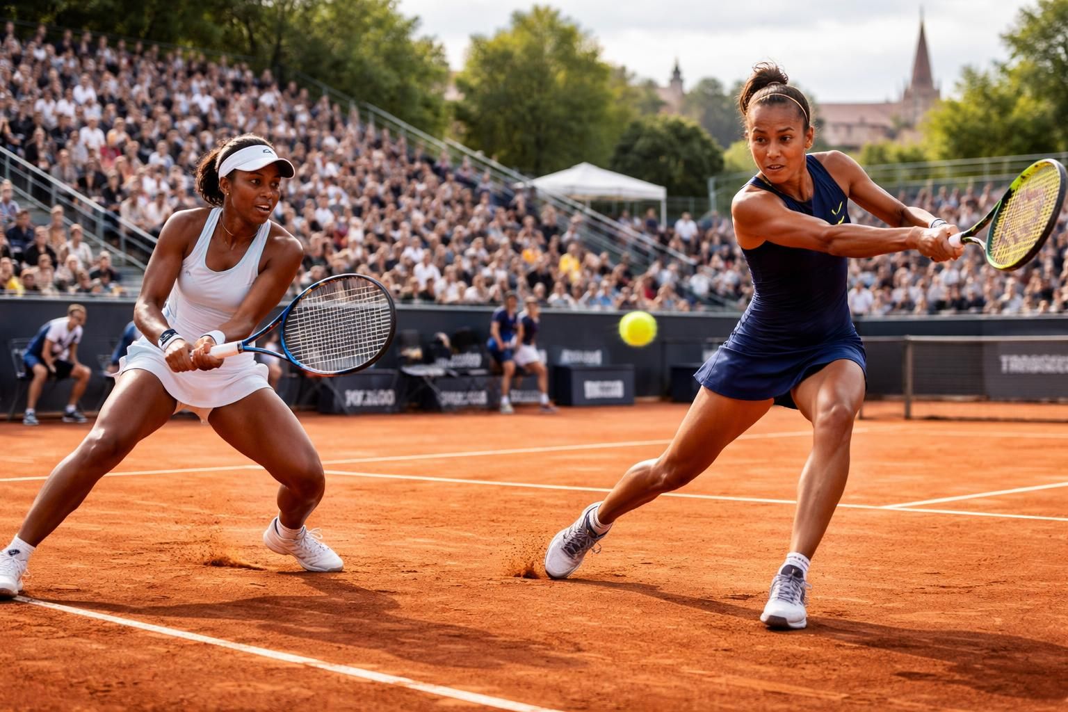suivez le match captivant entre victoria mboko et leylah fernandez en quarts de finale du tournoi wta 500 de strasbourg, jeudi 21 mai 2026.