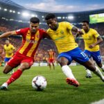 regardez la vidéo exclusive de la confrontation décisive entre as far et sundowns, un match clé pour le sacre continental, sur medi1tv.