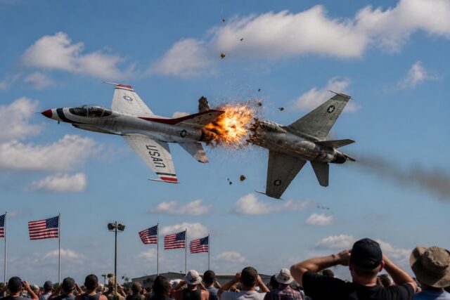 Video-spectaculaire-Collision-en-plein-ciel-entre-deux-avions-de-chasse-lors-dun-meeting-aerien-aux-Etats-Unis-Euronews.com_-640x427 Prix des carburants : Pourquoi la réduction de 30 centimes annoncée par Michel-Edouard Leclerc n’a pas vu le jour