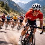 suivez en direct la 1re étape de la vuelta femenina avec lotte kopecky en tête, le peloton se disperse dans cette course intense pour le maillot rouge.