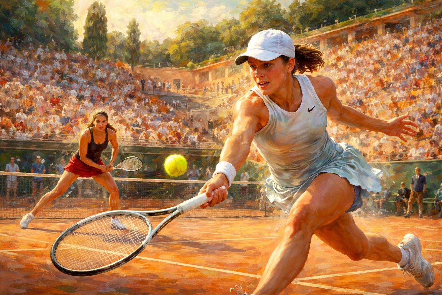 iga swiatek s'impose face à jessica pegula au wta 1000 de rome et décroche sa première demi-finale de la saison, démontrant sa domination sur le tournoi.