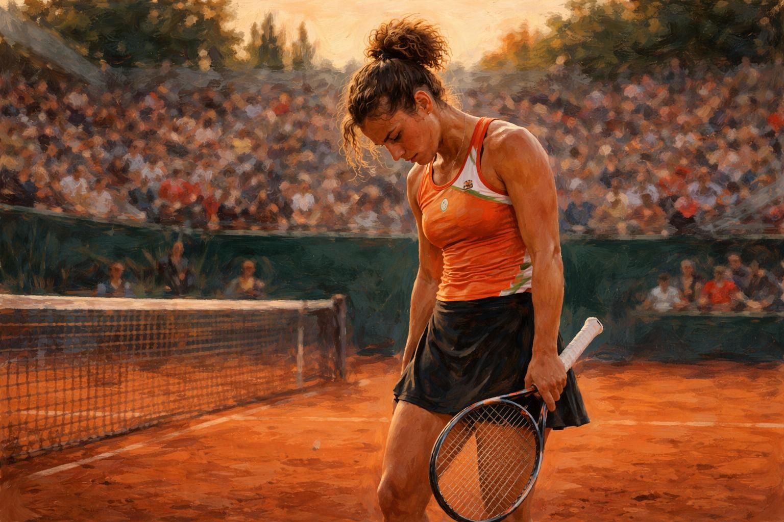 wta 1000 de rome : paolini, la championne en titre, éliminée au 3e tour après une performance intense.