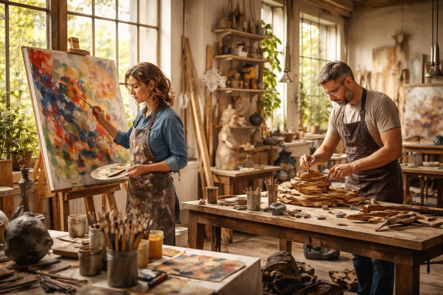 découvrez 'h15, le samedi...' : plongez dans l'atelier créatif de sonia et gilles. retrouvez le résumé complet et les horaires de diffusion du vendredi 8 mai 2026 sur france 2.