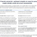 découvrez pourquoi remettre en cause le cumul emploi-retraite concernerait 000 français et pourquoi cela serait une erreur monumentale pour l'économie et la société.