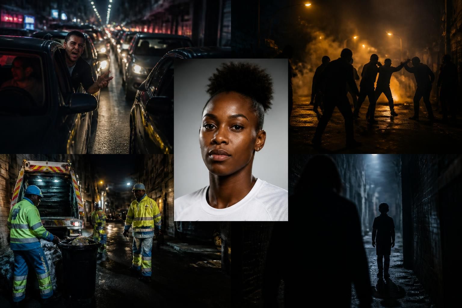 résumé des informations clés de ce soir : état des bouchons, violences urbaines, actualité de melvine malard, collecte des déchets et lutte contre le trafic d'enfants par imaz press.