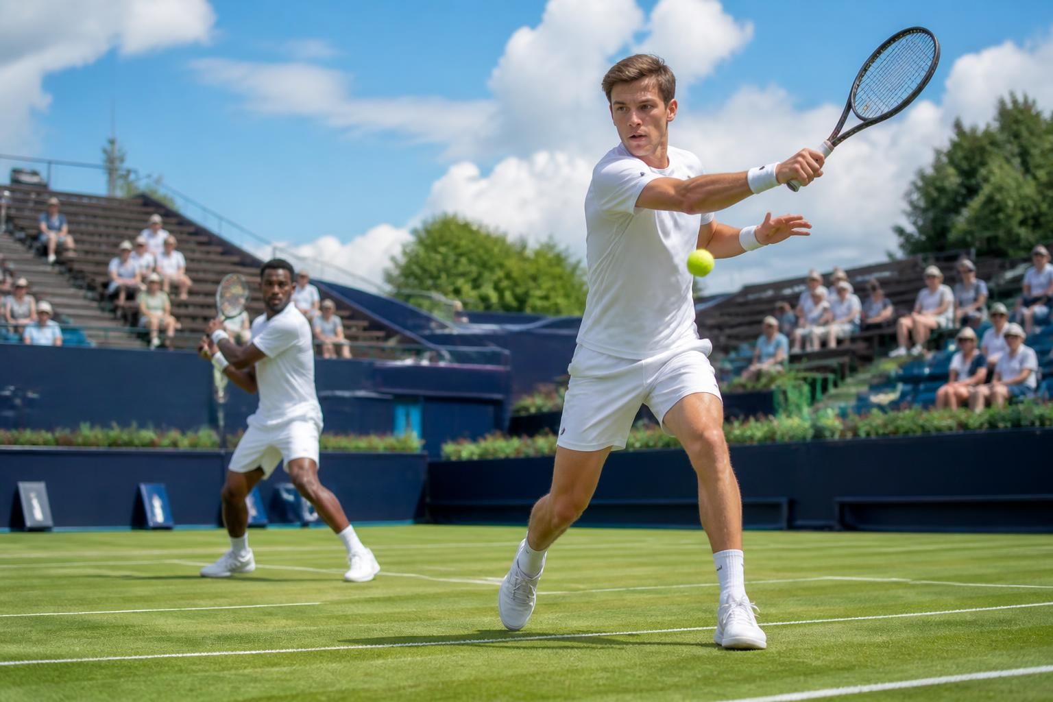 suivez les performances de draper et diallo, favoris engagés dans les 1/16 de finale du tournoi atp 250 d'eastbourne, pour un rendez-vous tennis incontournable.