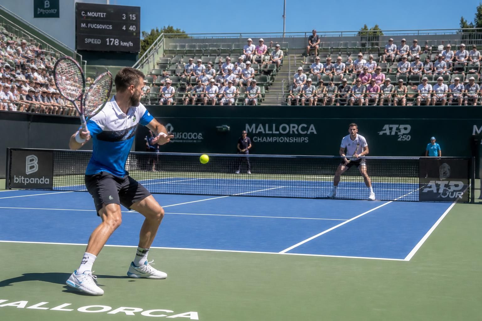 découvrez le match du 1er tour de l'atp 250 majorque 2026 entre corentin moutet et marton fucsovics, prévu le lundi 22 juin. suivez tous les détails et résultats en direct.