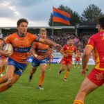 découvrez les compositions d'équipe pour le match access-match entre provence rugby et perpignan : lapègue titularisé sans bituniyata, allan à l'arrière et un banc renforcé de 6 avants pour perpignan, détaillées par l'équipe.