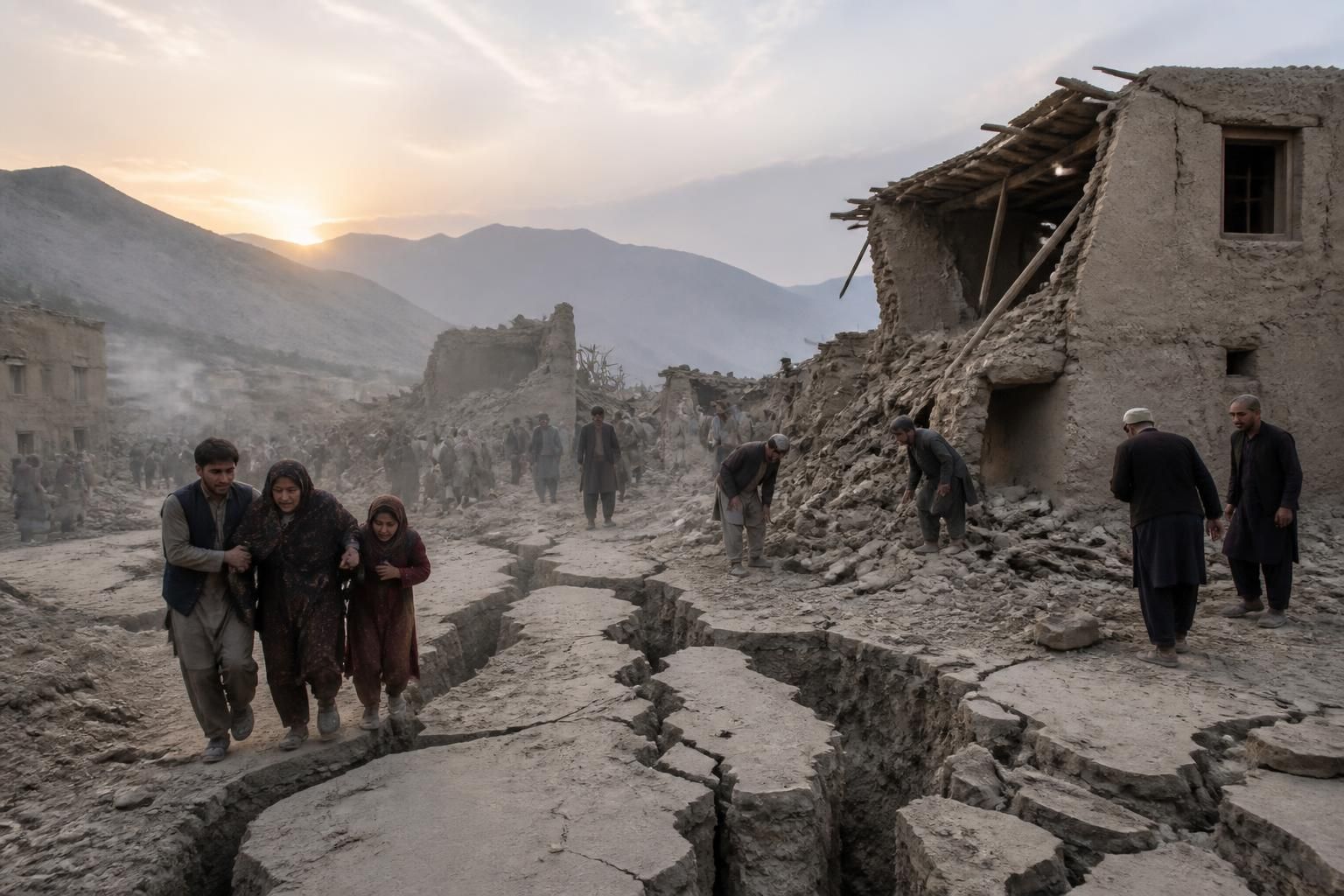 un séisme de magnitude 6,1 a frappé l'est de l'afghanistan, causant d'importants dégâts et réactions d'urgence dans la région.