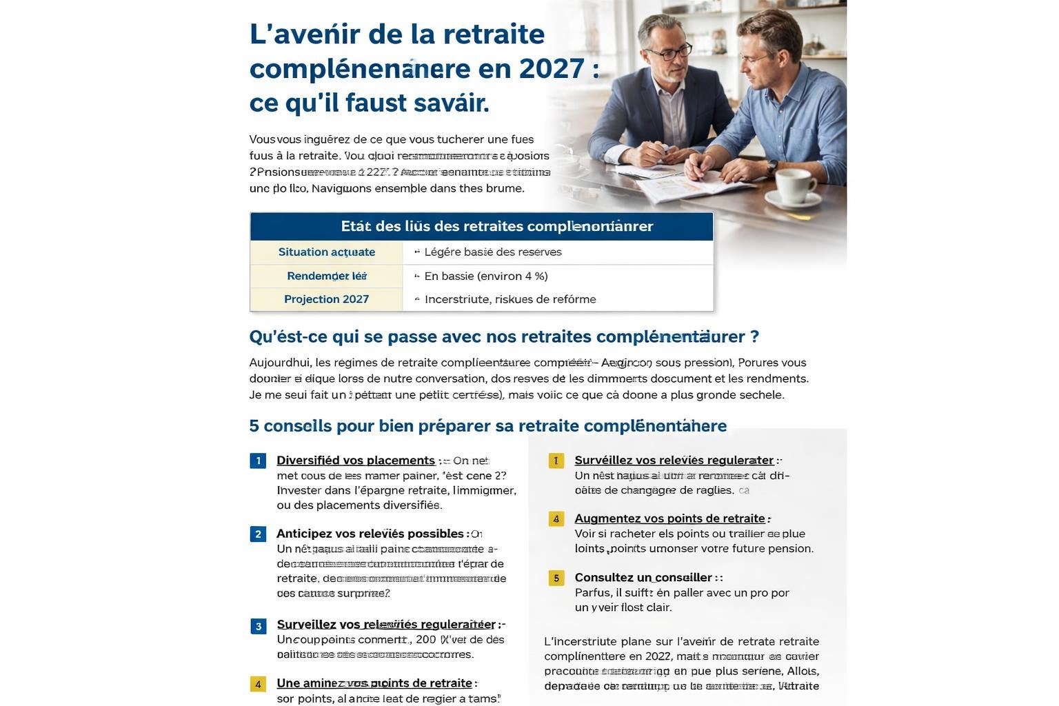 découvrez les enjeux de la pension complémentaire agirc-arrco en 2027 et ce que cela signifie pour votre retraite. informez-vous sur les incertitudes et les mesures à prévoir.