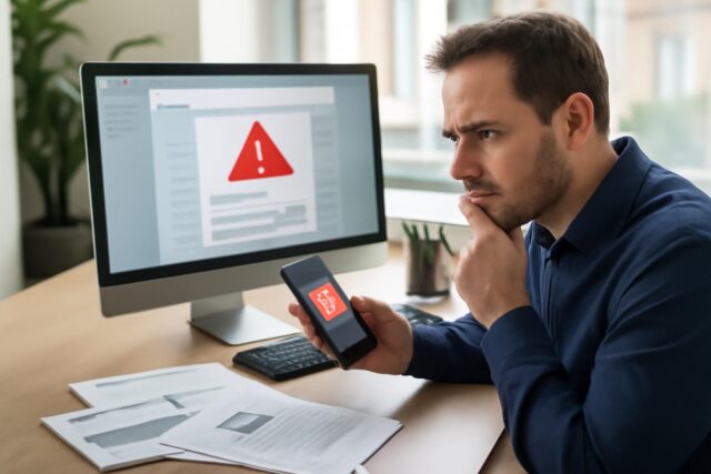 Alerte-aux-fraudes-faux-SMS-emails-et-courriers-se-font-passer-pour-lAgri-Arrco-vigilance-recommandee-640x427 Remboursement de 219 € des impôts : démêlez la vérité derrière cette arnaque alarmante