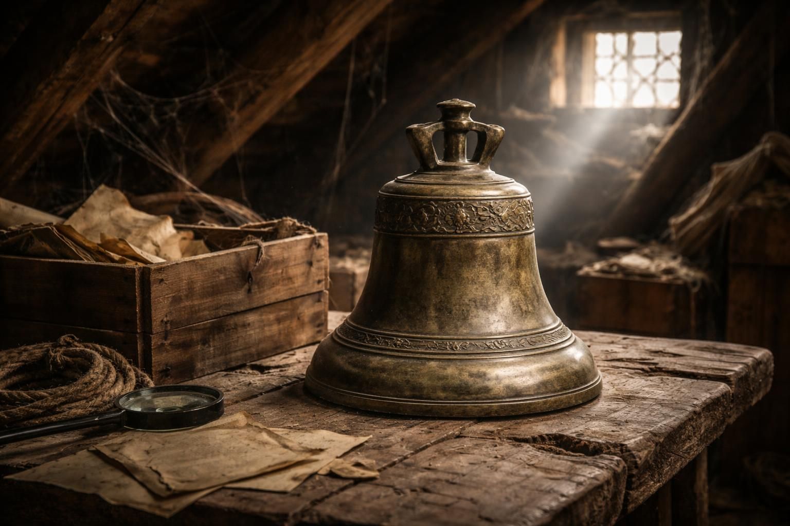appel à la communauté de buchy : avez-vous des informations sur cette cloche ancienne récemment découverte dans le grenier de la mairie ? votre aide est précieuse pour en connaître l'histoire.