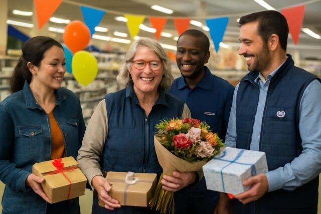 Apres-42-ans-au-service-de-Leclerc-Sylvette-prend-une-retraite-bien-meritee-ses-collegues-lui-rendent-un-hommage-touchant-640x427 Pourquoi les pays européens sont contraints de repousser l'âge de la retraite : une étude de cas éclairante