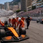 après l'abandon de max verstappen, lando norris quitte également le grand prix de monaco, marquant une course pleine de rebondissements et de suspens.