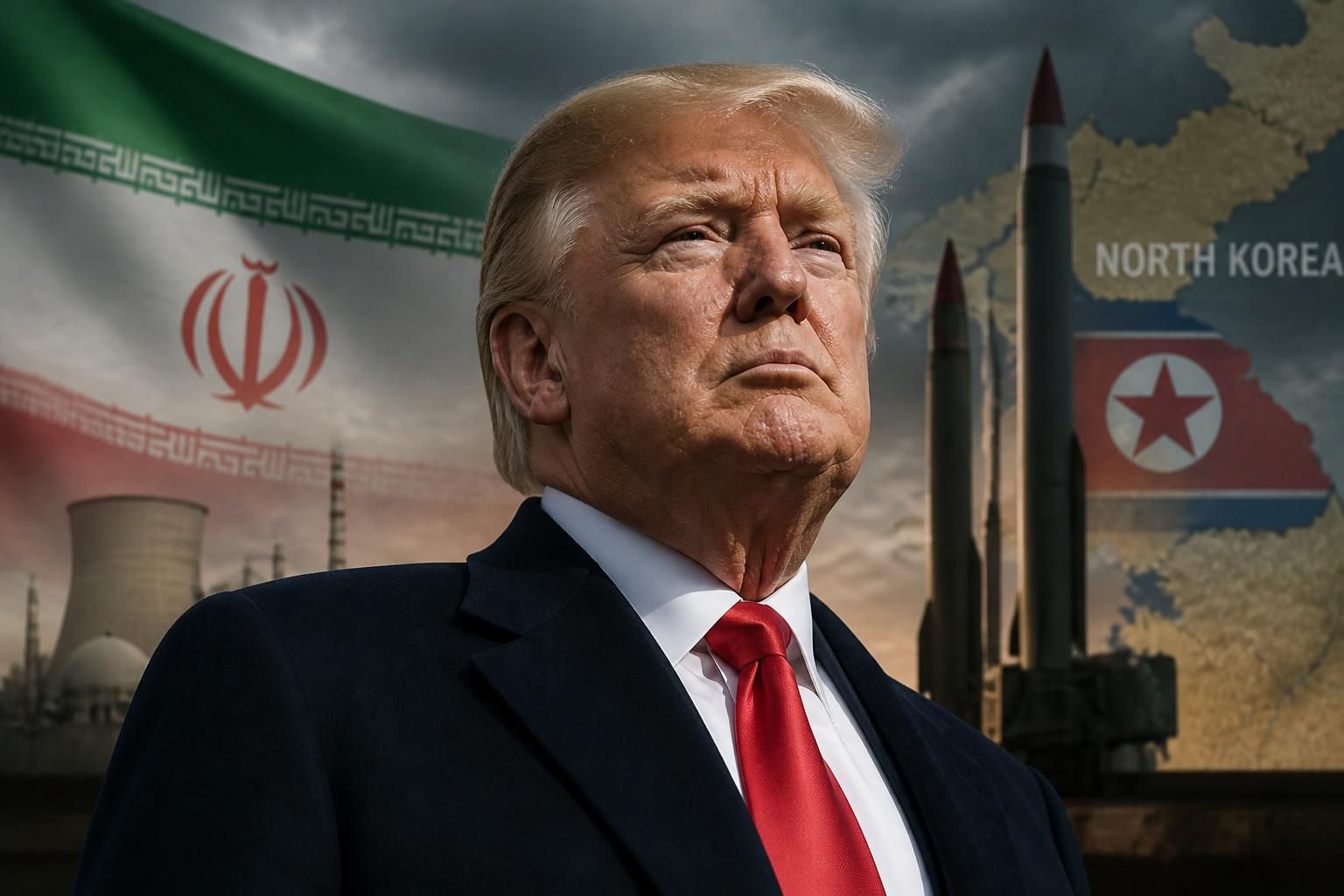 après avoir renforcé la pression sur l'iran, trump intensifie désormais ses actions contre la corée du nord pour faire face à ses défis géopolitiques.