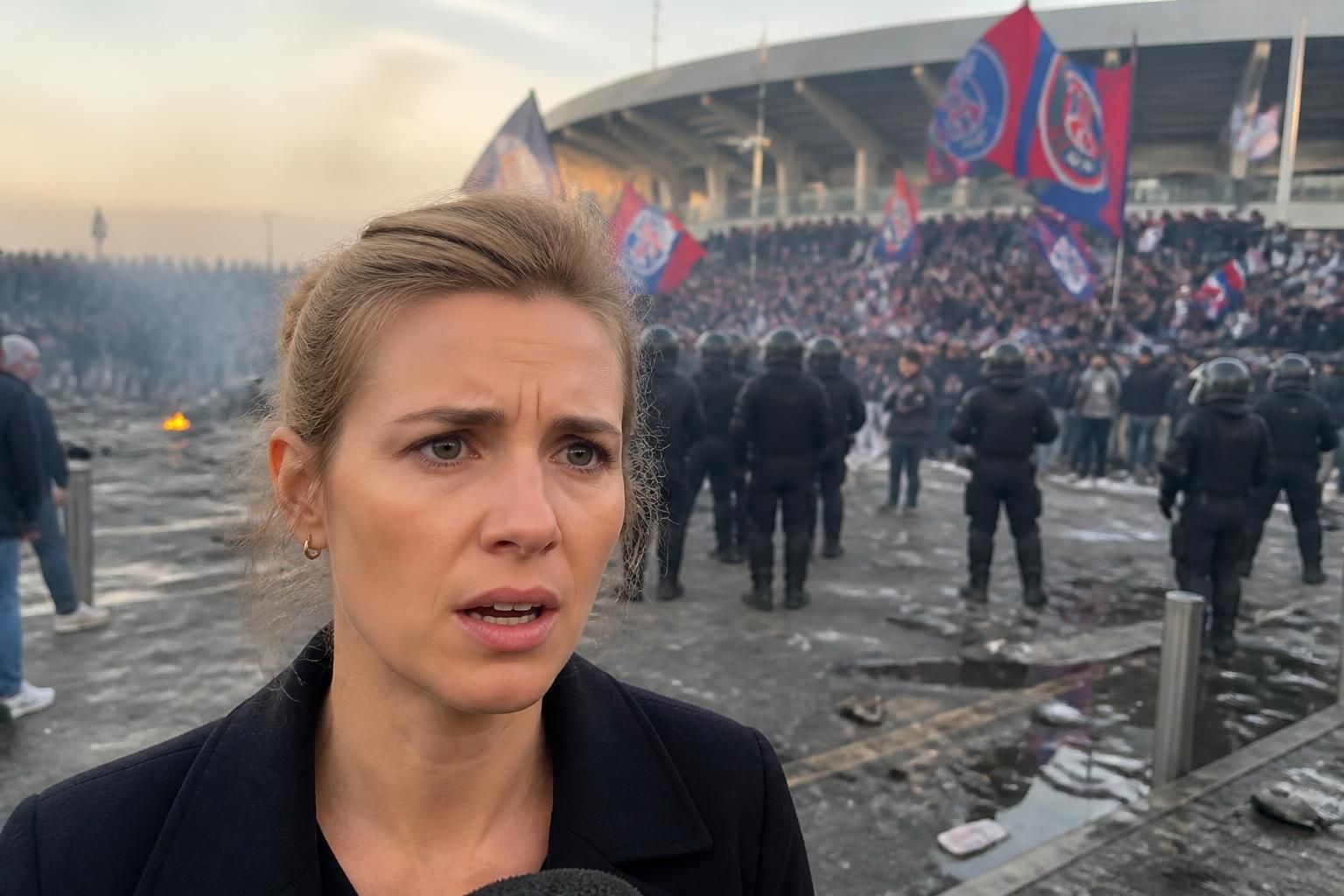 après la victoire du psg, maud brégeon met en lumière la persistance d'une violence endémique en france, appelant à une prise de conscience urgente.