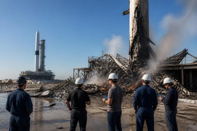 Apres-lexplosion-de-New-Glenn-Blue-Origin-face-aux-defis-de-reconstruction-et-dautorisation-depassement-difficile-par-SpaceX-640x427 DataStickies : une clé USB révolutionnaire sous la forme de post-it