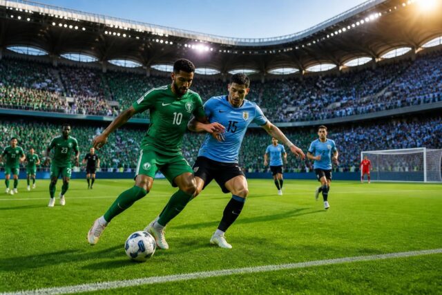 Arabie-Saoudite-vs-Uruguay-Suivez-en-direct-le-choc-de-la-Coupe-du-Monde-le-16-juin-2026-640x427 Nantes écrase l'OM 3-0 : Un fiasco total, Beye impuissant face au naufrage de ses joueurs - RMC Sport