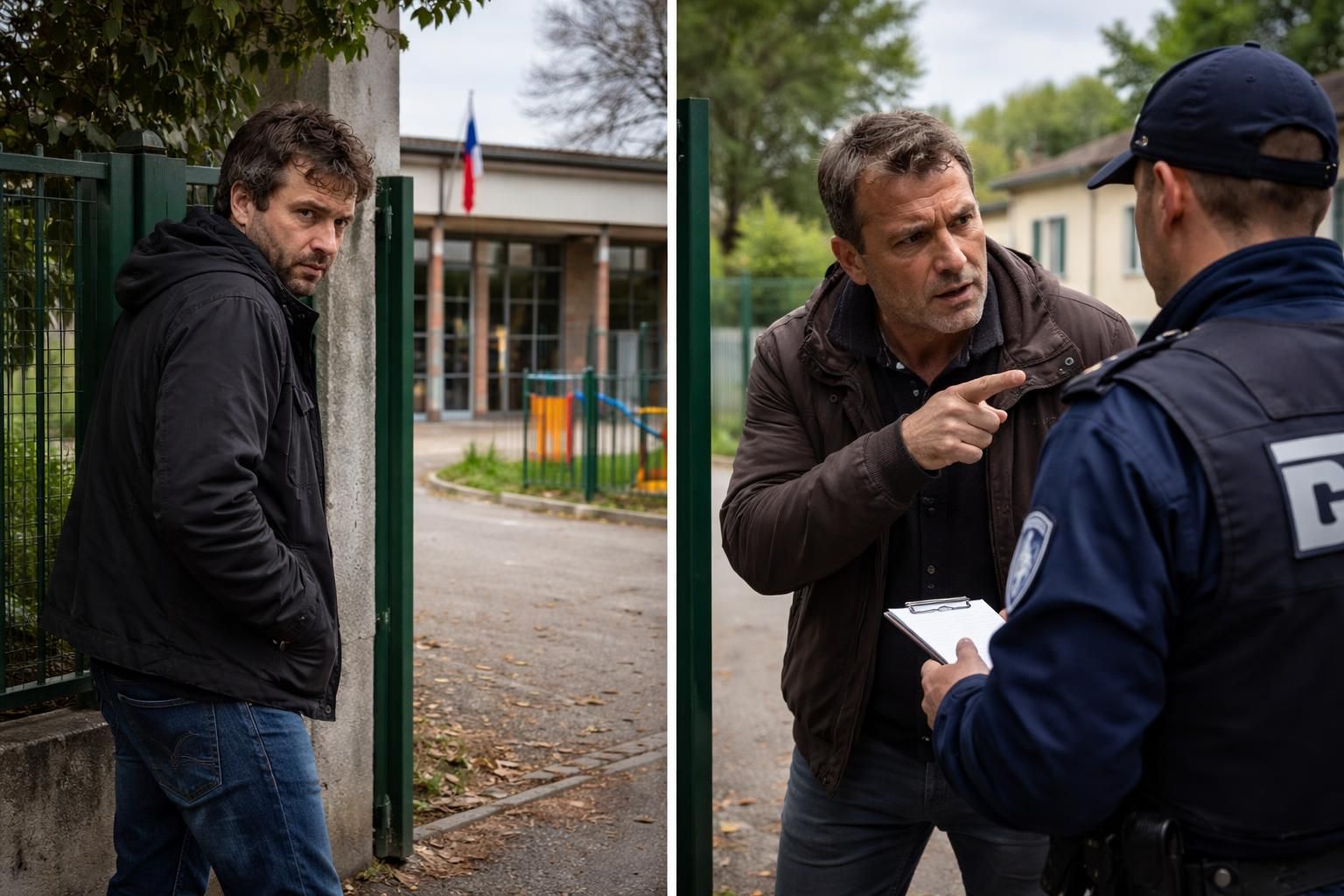à ariège, un homme poursuivi pour exhibition devant une école est condamné pour outrage à agent, tandis qu'un deuxième homme est sanctionné pour appels à la vengeance, selon pyrénées fm.