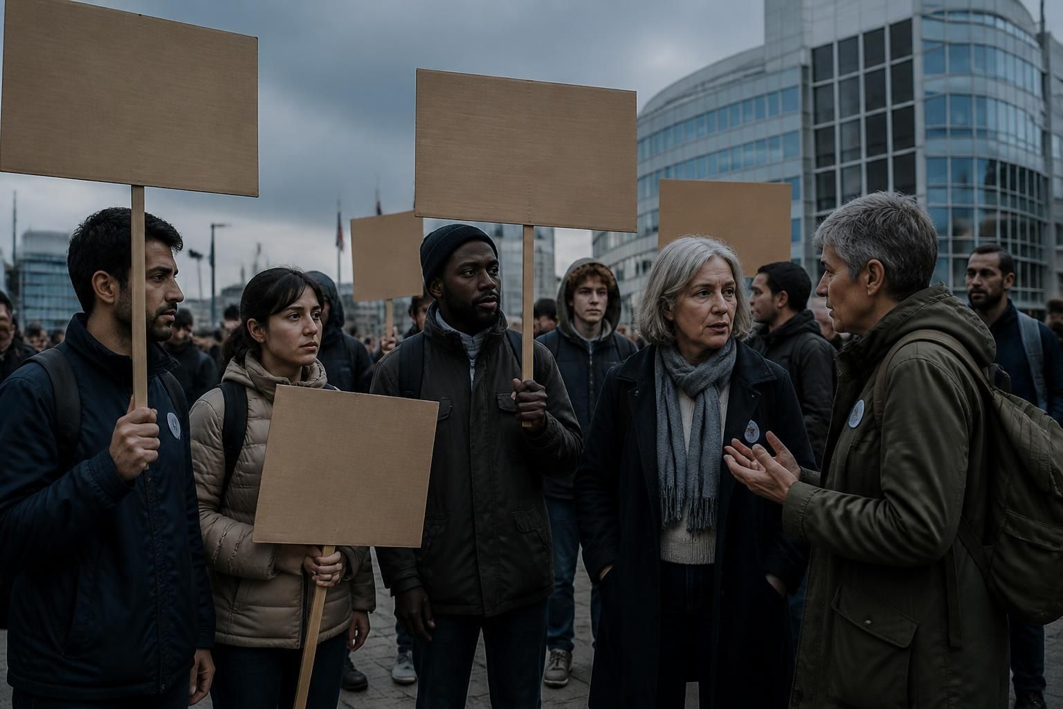 des associations de défense des droits humains alertent sur un recul historique avec l'adoption du pacte asile et migration, mettant en péril les droits fondamentaux des migrants et réfugiés.
