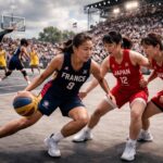basket 3x3 coupe du monde féminine : les françaises s'inclinent face au japon mais remportent une victoire décisive contre la lituanie, assurant ainsi leur place dans la compétition.