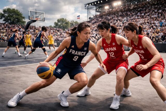 Basket-3x3-Coupe-du-monde-F-Les-Francaises-battues-par-le-Japon-mais-assurent-contre-la-Lituanie-640x427 Suivez en direct le match de qualification Europe 2026 : Pologne vs Albanie - L'Équipe