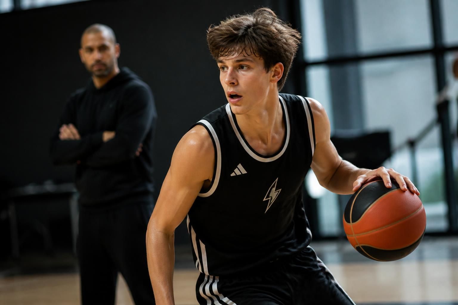 découvrez arthur gruszka, jeune talent prometteur de l'asvel u17, intégré dans le premier cinq de tony parker. le prodige partage son expérience avec un staff exceptionnel.