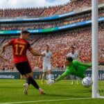 revivez le match belgique vs nouvelle-zélande à la coupe du monde 2026 avec léandro trossard qui ouvre le score grâce à un poteau et un but spectaculaire, offrant un moment fort du tournoi.