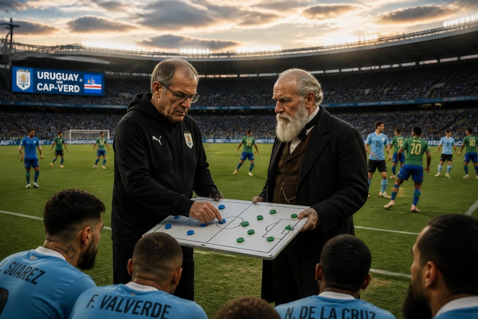 découvrez les compositions probables du match uruguay-cabo verde avec bielsa remplaçant darwin, toutes les infos et analyses exclusives sur onefootball.