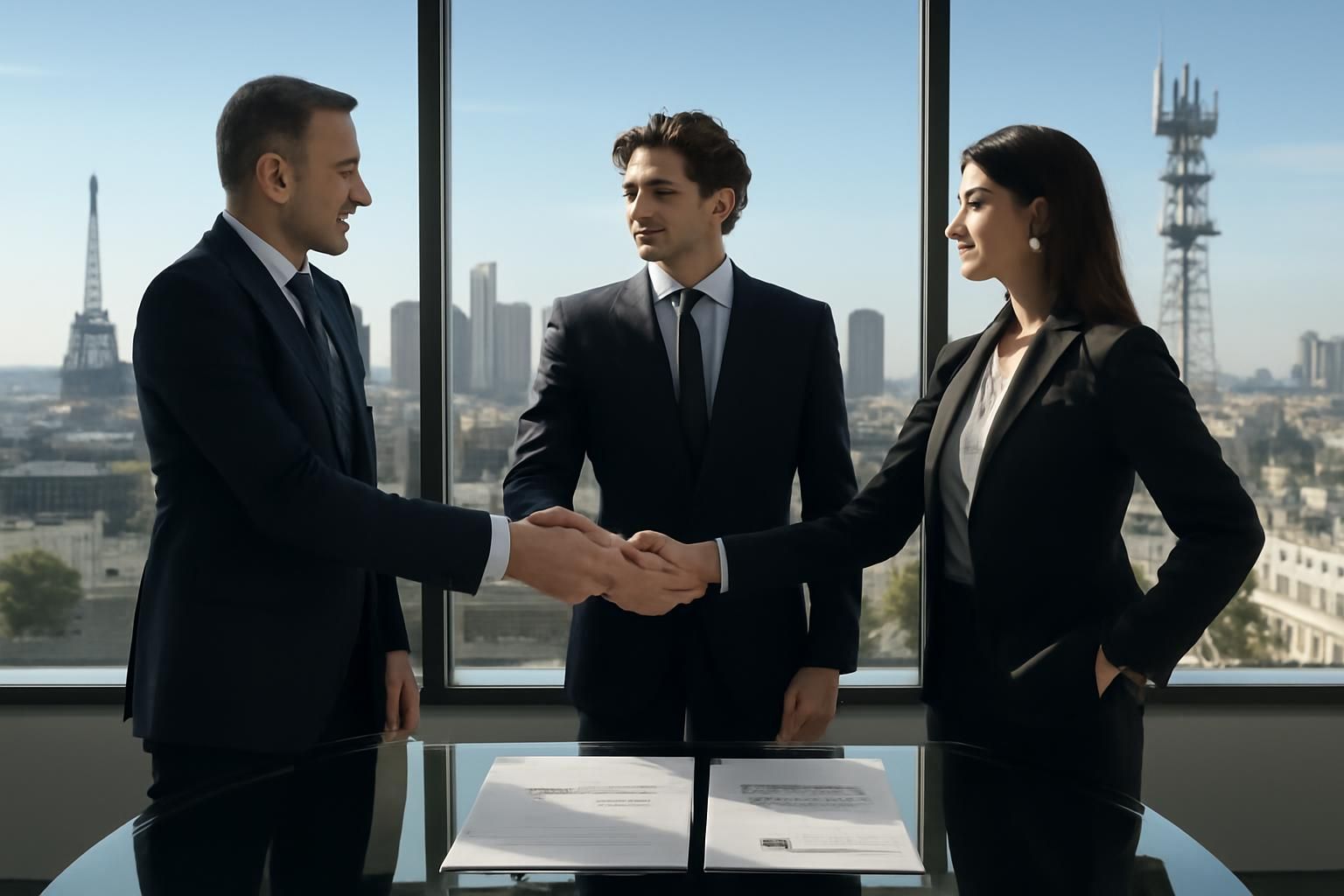 bouygues telecom, free et orange s'unissent pour acquérir sfr dans une opération historique de plus de 20 milliards d’euros, redéfinissant le paysage des télécommunications en france.