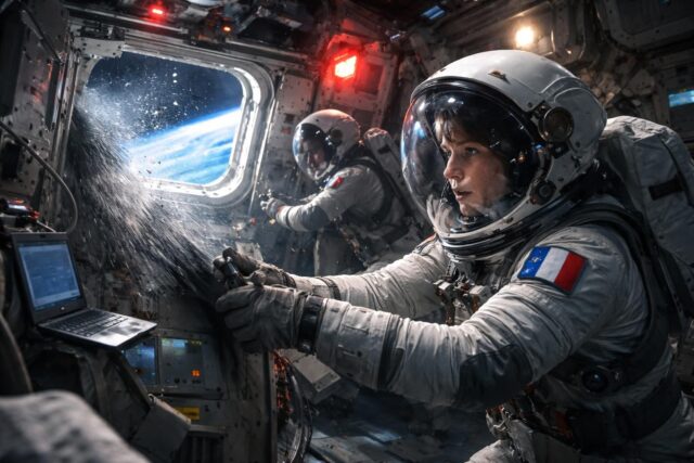 Breach-dair-a-bord-de-lISS-une-evacuation-envisagee-pour-les-astronautes-dont-la-Francaise-Sophie-Adenot-France-24-640x427 Myopie : 25 % des jeunes sont frappés par ce trouble en France