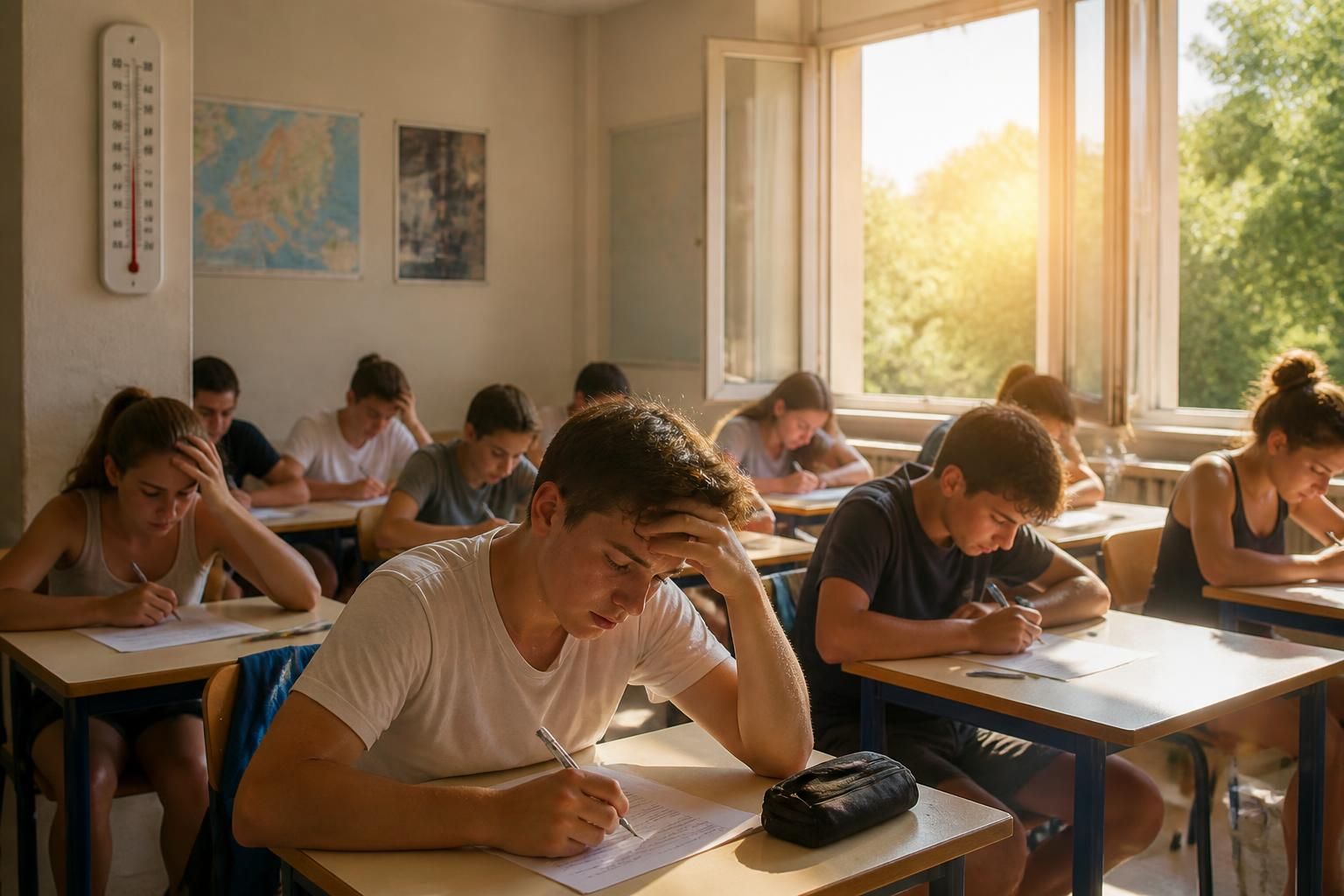 découvrez les sujets et corrigés de l'épreuve de français du brevet 2026, passée en pleine canicule le vendredi 26 juin. plongez au cœur de l'actualité sur actu.fr.