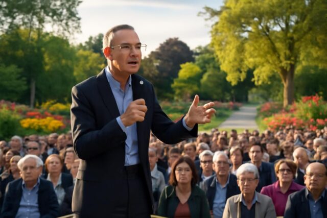 Bruno-Retailleau-au-Parc-Floral-de-Paris-un-meeting-pour-redresser-la-France-640x427 Budget 2026 : La France de Macron confrontée à une nouvelle dégradation par une 3e agence de notation !